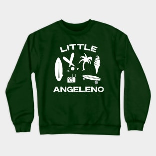 Little Angeleno Los Angles Kids, Los Angeles Children Crewneck Sweatshirt